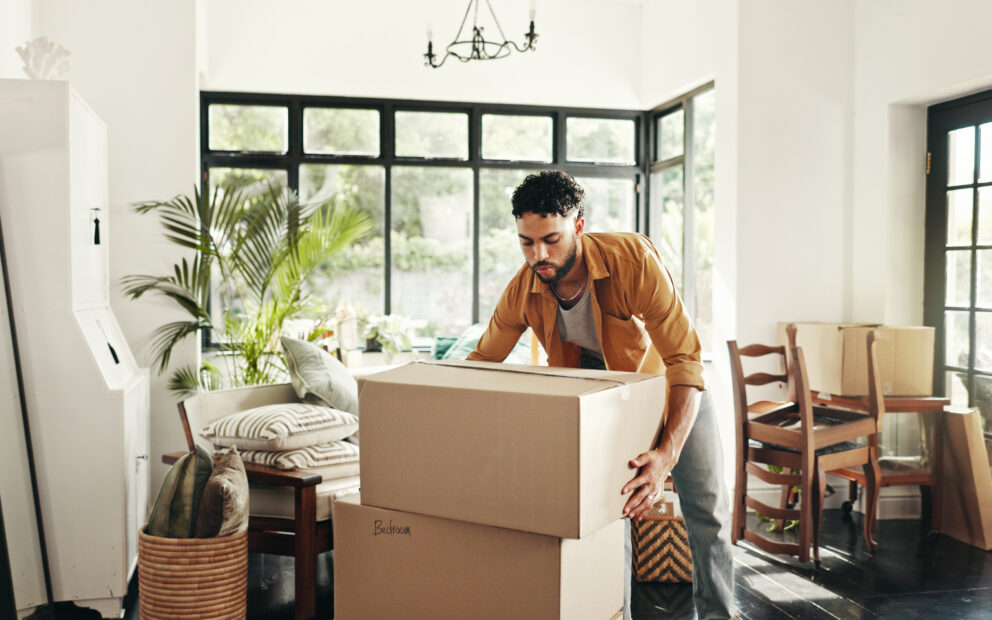 Man moving into home using VA loan after receiving PCS orders