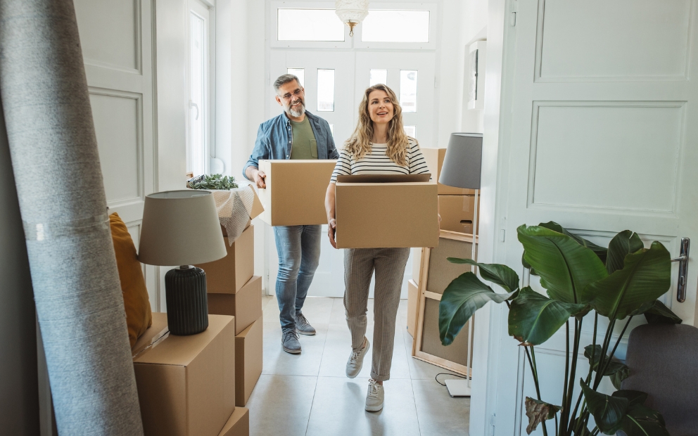 Couple who used a personal loan for moving expenses